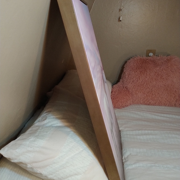 Unicorn Canvas in Floating Gold Frame - Picture 7 of 9